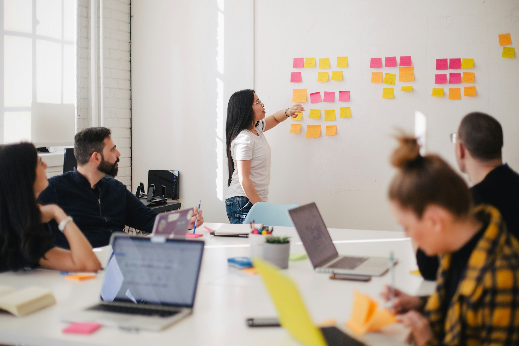 Working session with an operations team